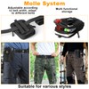 Corpower Men's Tactical Belt + 1 Tactical Molle Bag and