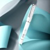HONG DIAN Hongdian N8 White Acrylic Resin Fountain Pen, Iridium