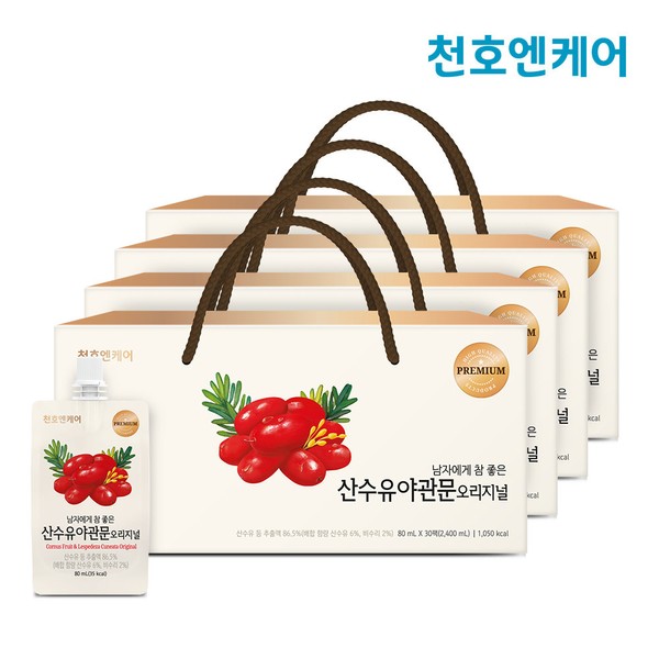 Cheonho Ncare Sansuyu Night Gate Original 30 packs 4 boxes / Cheonho Food