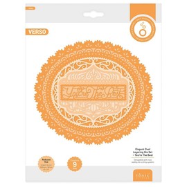 Tonic Studios - Elegant Oval Die Set - You're The Best - 4898E