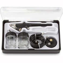 ANCLLO Airbrush Set Master Single-Action External Mix Siphon Feed Airbrush Set with 0.8mm Nozzle