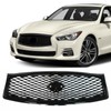 YLT AUTO Front Bumper Cover Upper Grille Replacement Shroud Front