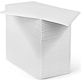 Paper Guest Towels for Bathroom, Bathroom Napkins Guest Disposable Hand Towels, Guest Towels Disposable Bathroom – paper napkins for Tables, 8.5x4-Inches Folded - 100 Pack