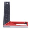 Woodworking Straight Angle Ruler 30° 45° 90° 3mm Thickness Adjustable