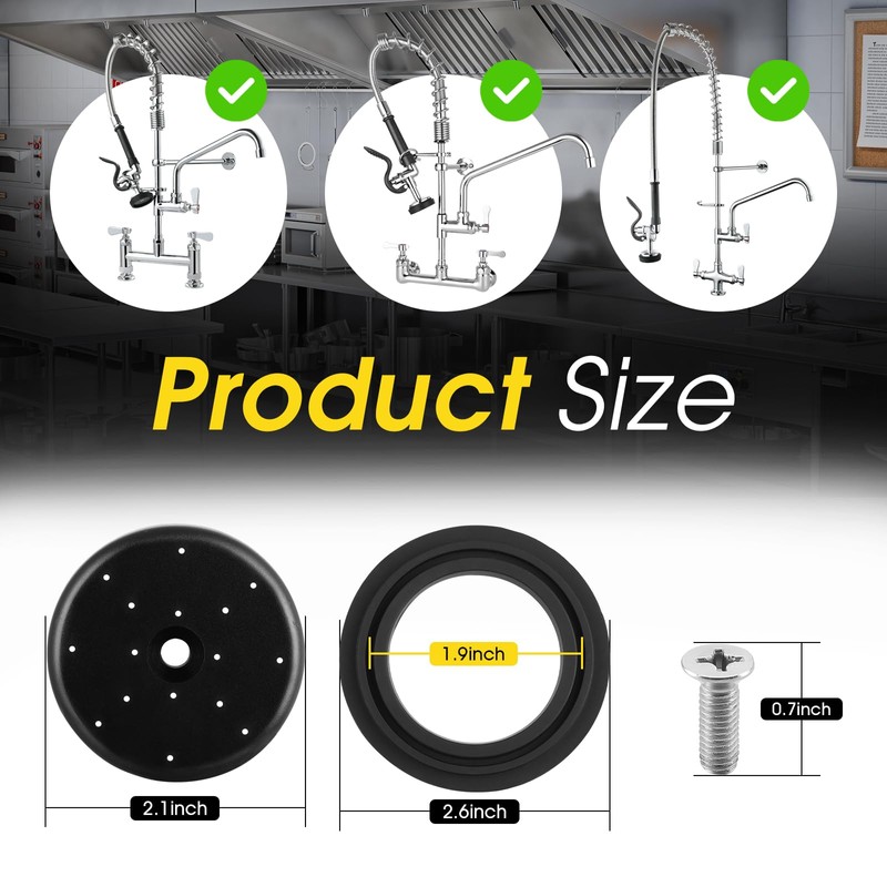 Spray Valve Repair Kit (Black)