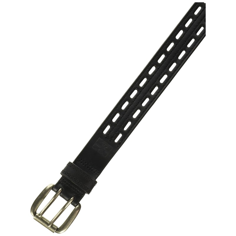 Nocona Men's Work Black Double Hole, 42