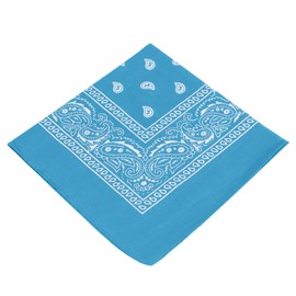 Love My Fashions® Bandana Scarf for Men and Women Paisley Print Headband, Neck Scarf, Face Covering & Headwear Reusable Cotton Handkerchief for Outdoor Festivals Sports Hiking