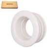 SKIR'CO (2 pcs) White 56 x 40 mm Rubber Sleeve