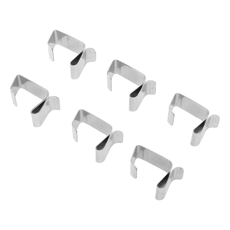 50Pcs Metal Christmas Lights Gutter Hooks Stainless Steel Christmas Lights