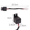Kinstecks 2Pin Flasher Relay 12V Motorcycle Indicators LED Light Flasher