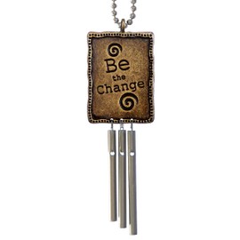 Jacob's Musical Car Charm, Be The Change, Mini Wind Chime