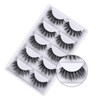 3D False Eyelashes, 3D Faux Mink Fake Eyelashes Handmade Dramatic