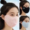 자외선차단 레이스마스크 패션마스크 UV Protection Lace Mask Fashion Mask