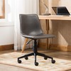 Roundhill Furniture Cesena Faux Leather 360 Swivel Air Lift Office