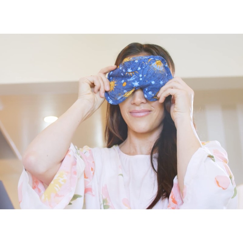 Nature's Approach Aromatherapy Lavender Eye Pillow with Satin Backing Herbal