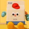 Cute Milk Carton Kids Night Light Silicone Nursery Night Light