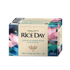 Lion Rice Day Blue Soap 100g / 라이온 라이스데이 청 비누 100g