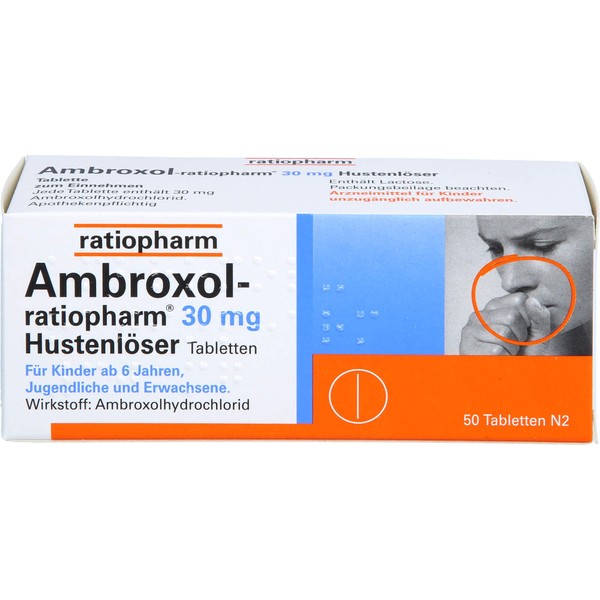 Ambroxol-ratiopharm 30 mg cough remover, pack of 50