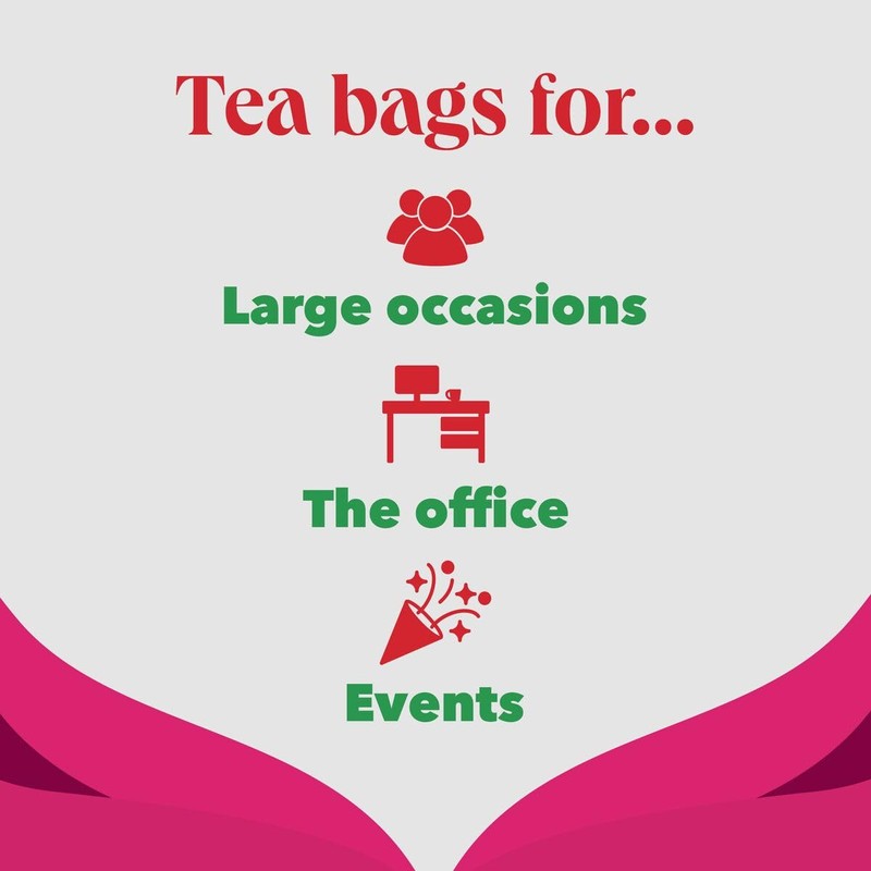 PG Tips | Raspberry Leaf Tea Bags Bulk | Individually