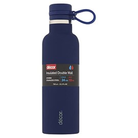 Décor Hydro Double Wall Stainless Steel Bottle, Assorted, 750 ml Capacity