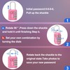 Diyife TSA Luggage Locks, [Updated Version] 4-Digit Security Padlock, [2