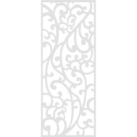 Ekena Millwork WALP20X50WOO Woodhaven Fretwork PVC Wall Panels, White
