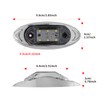 Aoling Side Marker LED 12V 24V White Truck Marker Lamp