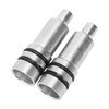 2pcs Fuel Injector Sleeves with Seals Replacement for Astra H/Corsa