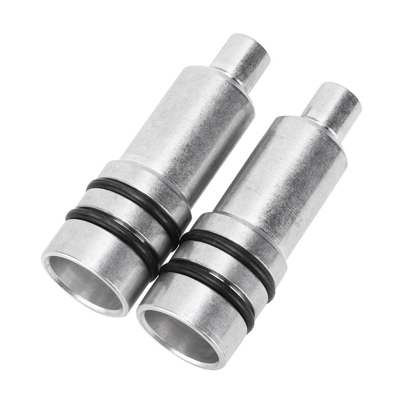2pcs Fuel Injector Sleeves with Seals Replacement for Astra H/Corsa