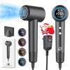 KARFUN Plasma Hair Dryer, 1500W High Speed Blow Dryer with