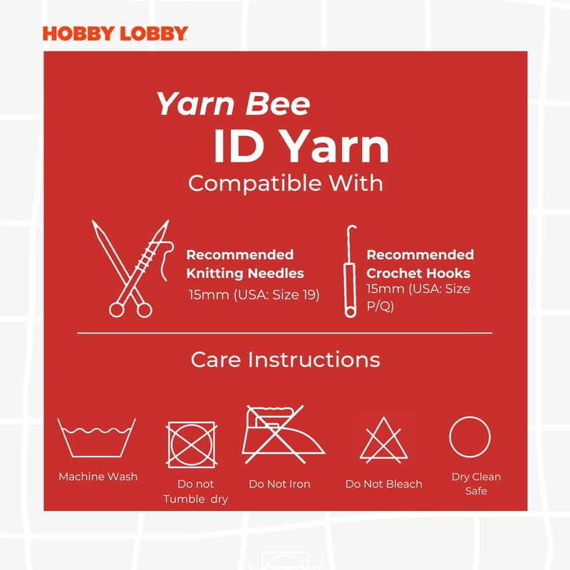 Hobby Lobby Aqua Marled Baby Bee Adore-A-Ball Super Bulky Yarn