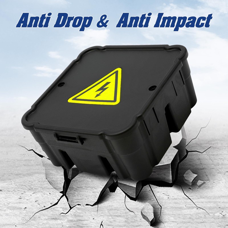 HFWEENK Open Splice Junction Box (3 Pack), One-Piece Junction Box