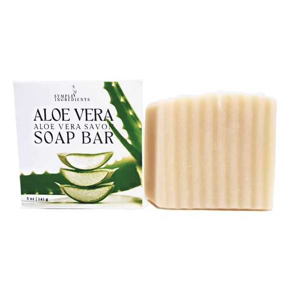 SYMPLE INGREDIENTS ALOE VERA SOAP BAR
