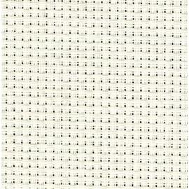 Zweigart 6 count Cream Aida Binca quality fabric ideal for children's sewing in various sizes (50 x 60 cm)