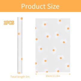 YALiya Drawer Mat, Transparent Drawer Mat, Kitchen, Non-Slip Mat, Cupboard Paper, 30 x 500 cm, Cut to Size, for Kitchen Cabinets, Shelves, Drawer Panels, Fridge Shelves