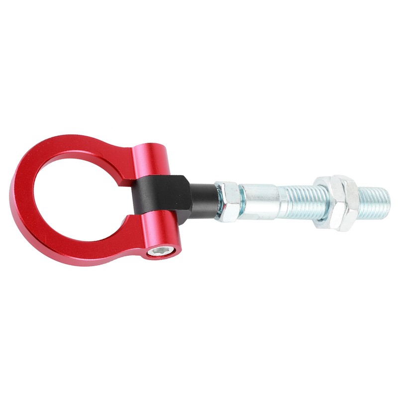 Heavy Duty Tow Hook Red Folding Ring Racing Car Refitting