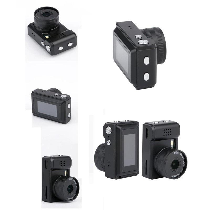 Mini Digital Camera with LCD Screen LED Flash 1080P Full