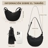 Bolso de Hombro para Mujer Ajustables Ligero con Bolsa de