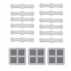 12Pcs Screen Window Clips Home Windows Mounting Buckle for Fly