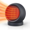 Coolfor Space Heater, PTC Ceramic Electric Desk Heater High Output