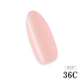 LinoGel Reno Gel Color Gel Nail Made in Japan, Cosmetics Registration, 0.2 oz (5 g), Compatible with LED/UV Light, 36C, Peach Pink, Professional Nail