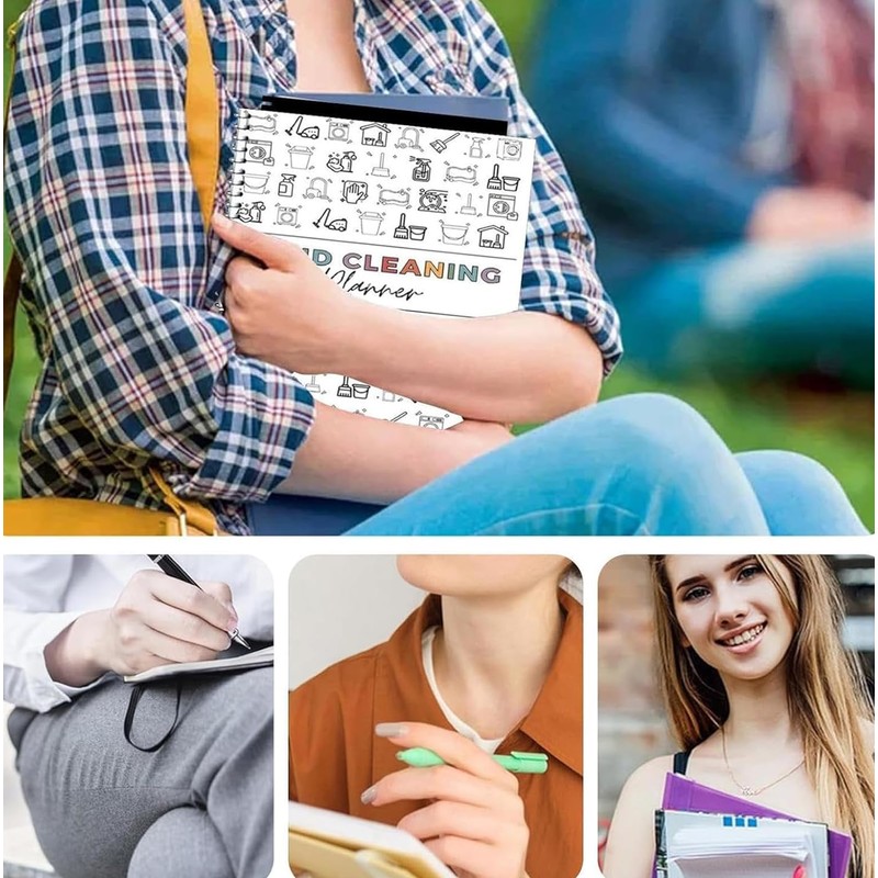 ADHD Cleaning Planner, Household Cleaning Schedule and Checklist Management, Daily