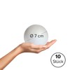 MCE-Commerce Styrofoam Balls, Diameter 7 cm, Made of polystyrene, Smooth