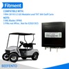 Beefento 36V 350 Amp 5-Pin Speed Controller for Curtis Golf
