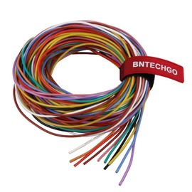 BNTECHGO 20 Gauge Silicone Wire Kit 10 Color Each 10 ft Flexible 20 AWG Stranded Tinned Copper Wire