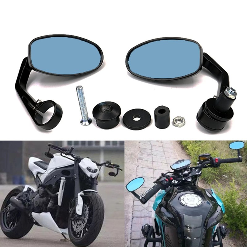 GOODFITMENT 7/8" Motorcycle Handlebars Mirrors Side View For Honda Rebel