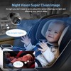 BTLMEMO Baby Car Camera，4.3" HD Night Vision Function Car Mirror