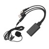 Car Aux Bluetooth 5.0 Adapter Audio Cable with Microphone Handsfree