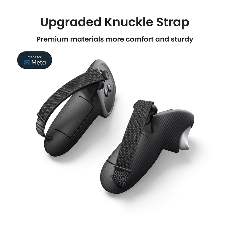 KIWI design Upgraded Controller Grips Protector Compatible with Oculus/Meta Quest