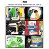TT Racing -6 AN6 PTFE Black Swivel Fittings & Stainless